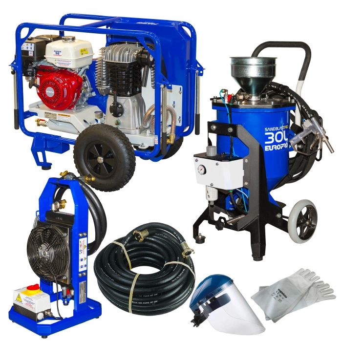 machine-ensemble-sableuse-sandblastpro-30l-e-100-th-aerorefrigerant.webp